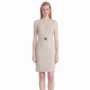 🐝 Calvin Klein Midi Length Khaki Dress